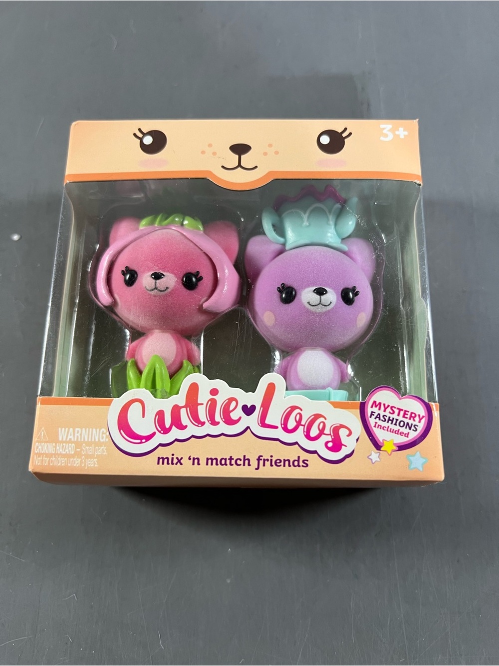 Source Unknown Cutie Loos Mix 'n Match Friends - Pink & Purple